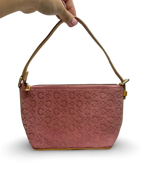 celine pink suede bag|celine lana minaudiere pink bag.